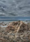 Co-3rd Place: Rocky Beach By Miriam Barnes