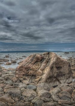 Co-3rd Place: Rocky Beach By Miriam Barnes
